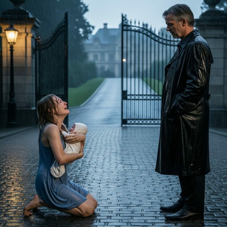 “Can I Clean Your Mansion for a Plate of Food?” — But When the CEO Millionaire Saw Her, He Froze…