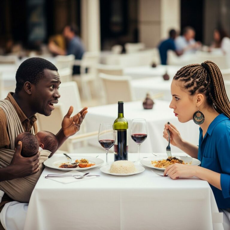 “May I Have Your Leftovers, ma?”—But When the Millionaire Looked Into His Eyes, Everything changed…