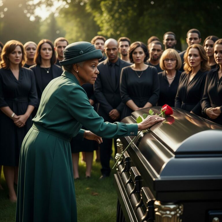 Funeral Guests Ignore Black Elderly Woman—Until She Reveals the Shocking Truth