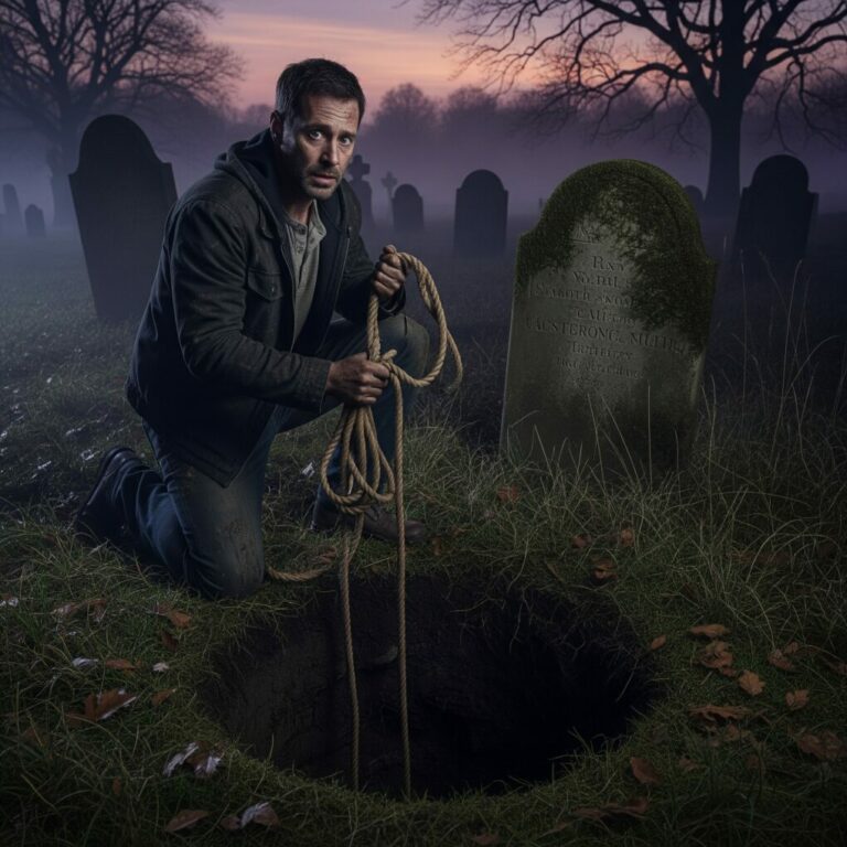 Man Found A Hole Beside A Grave But What Was Inside Shocked Everyone…