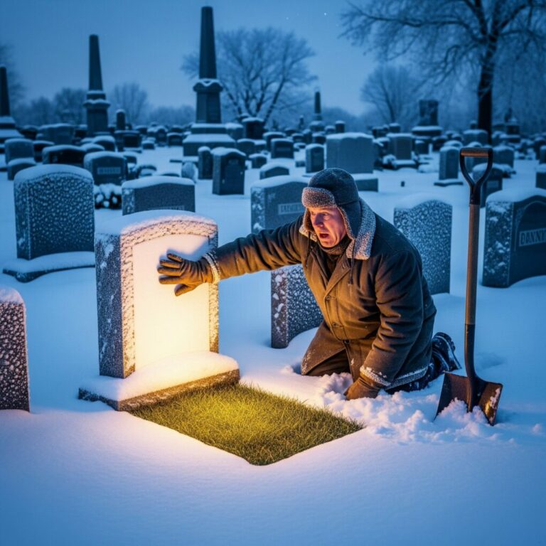 Graveyard Keeper Noticed One Tombstone Never Froze, Gut Told Him to Dig…