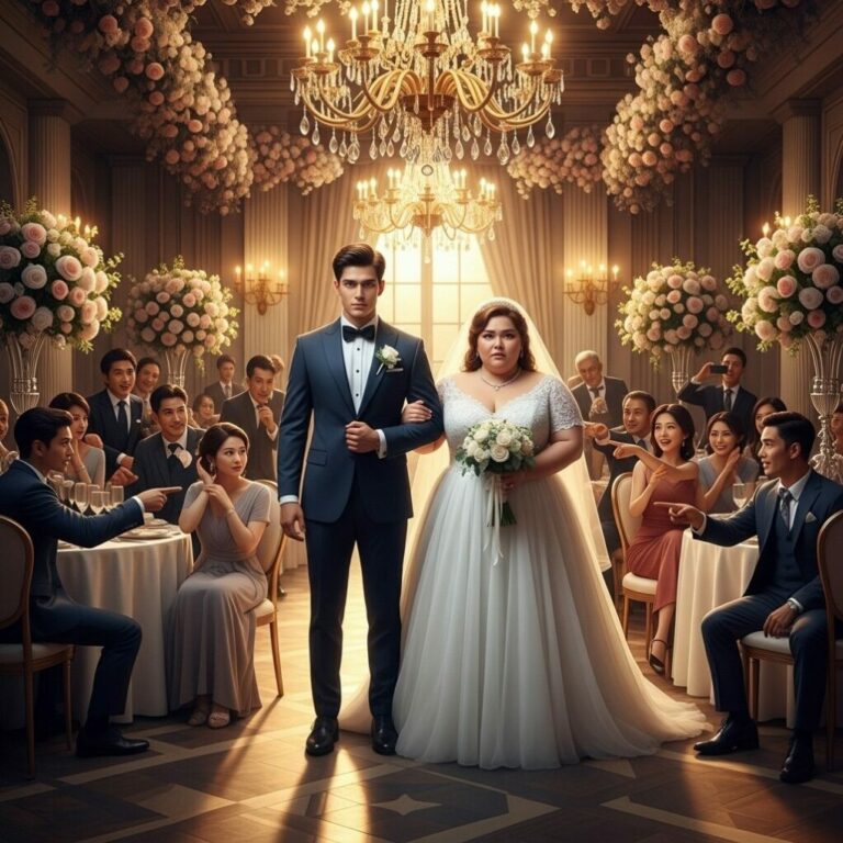 Millionaire Marries an Obese Woman as a Bet, and Is Surprised When…