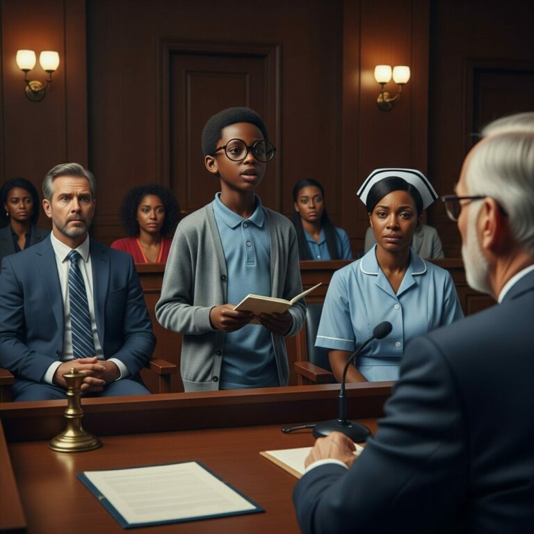 Little Black Boy Told The Judge: “I’m My Mom’s LAWYER” – Then Something UNBELIEVABLE Happened…