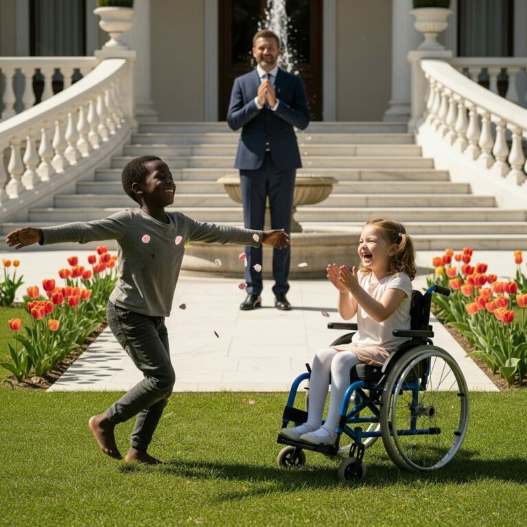 Millionaire Catches Homeless Boy Dancing with His Paralyzed Daughter — What He Did Next Shocked Everyone…