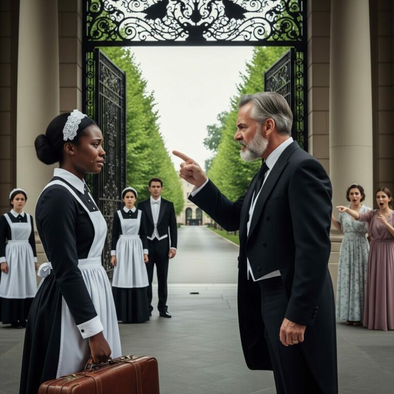 Black Maid Fired From Billionaire’s Home for Stealing — But What Hidden Camera Reveals Leaves Everyone Speechless…