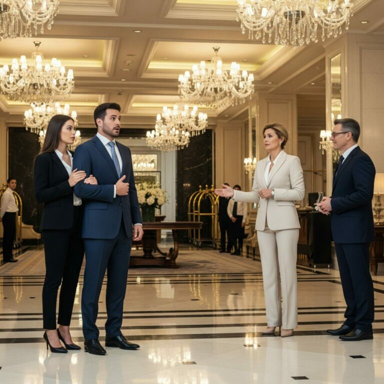 He Took His Mistress to a 5-Star Hotel — But Froze When His Wife Walked In as the NEW Owner