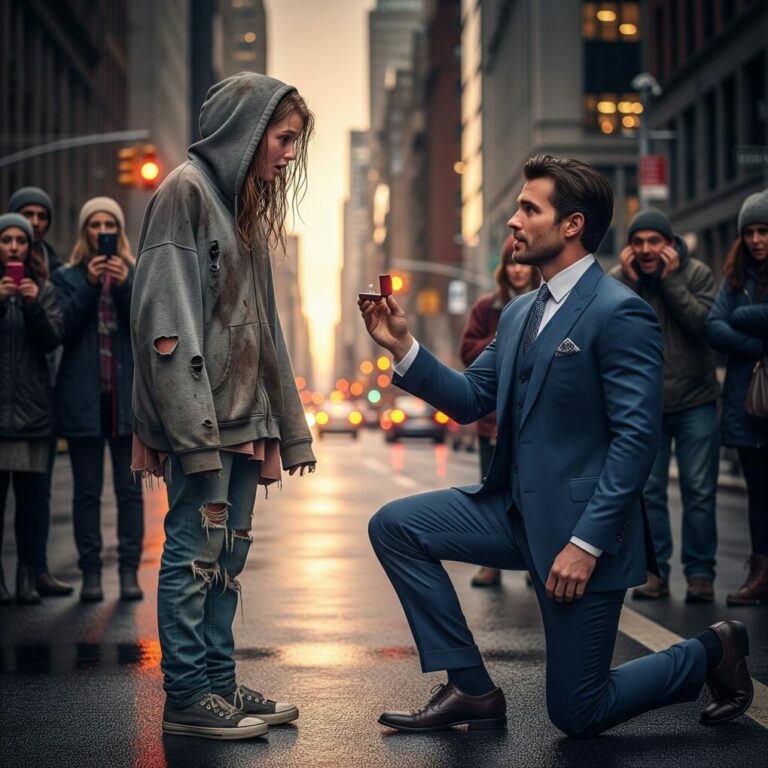 HOMELESS GIRL WON RICH MAN’S HEART…