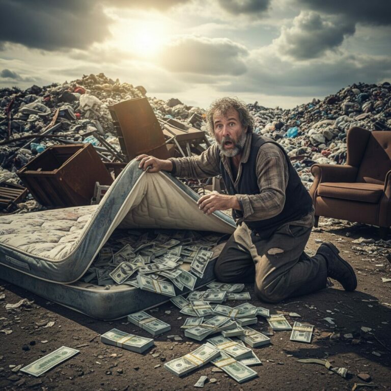 Mattress Full of Money Changed The Life of a Homeless Man…