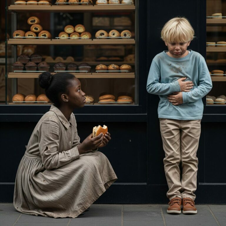 Black Girl Gave Her Meal to a Lost Boy – Then Dozens of the Billionaire’s Supercars Came to Her Home…