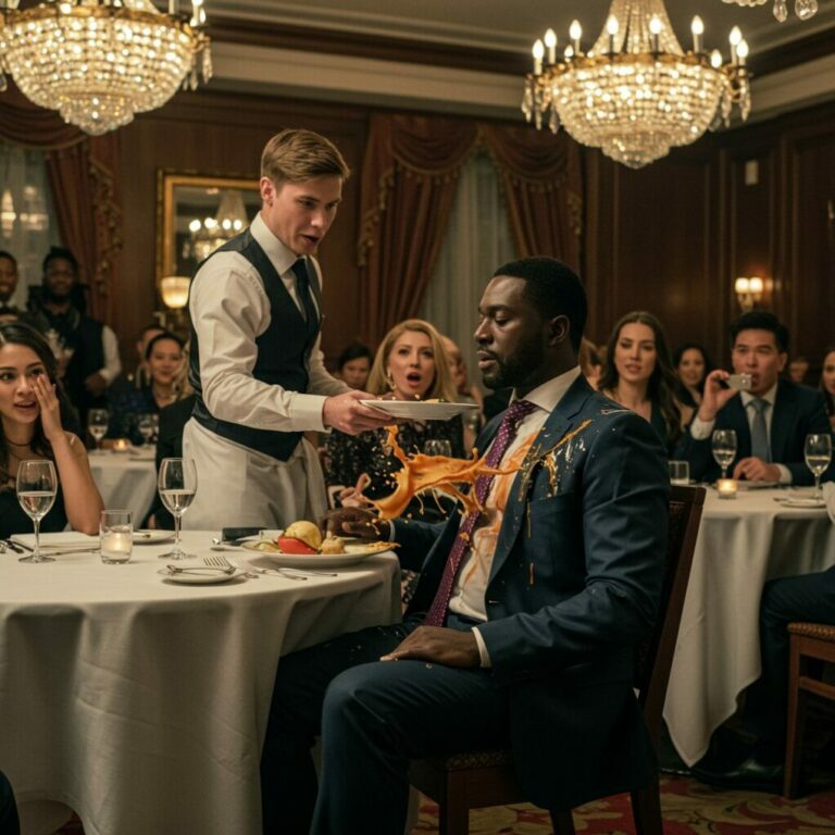 A Racist Waiter Refuse To Serve Black Man Meal For 1 hour. Then something shocking happen…