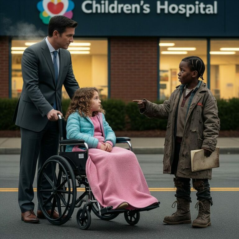 “Sir, I Can Make Your Daughter Walk Again”, Said the Beggar Boy – The Millionaire Turned and FROZE!