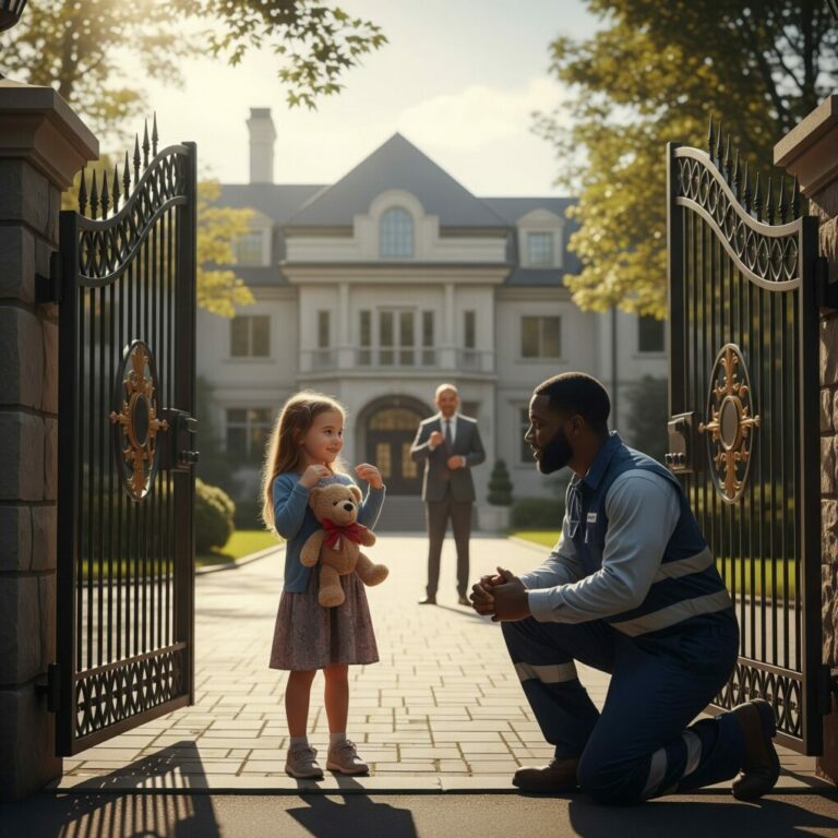 Millionaire Daughter hadn’t Speaks since birth – until the garbage Man did the Unbelievable…