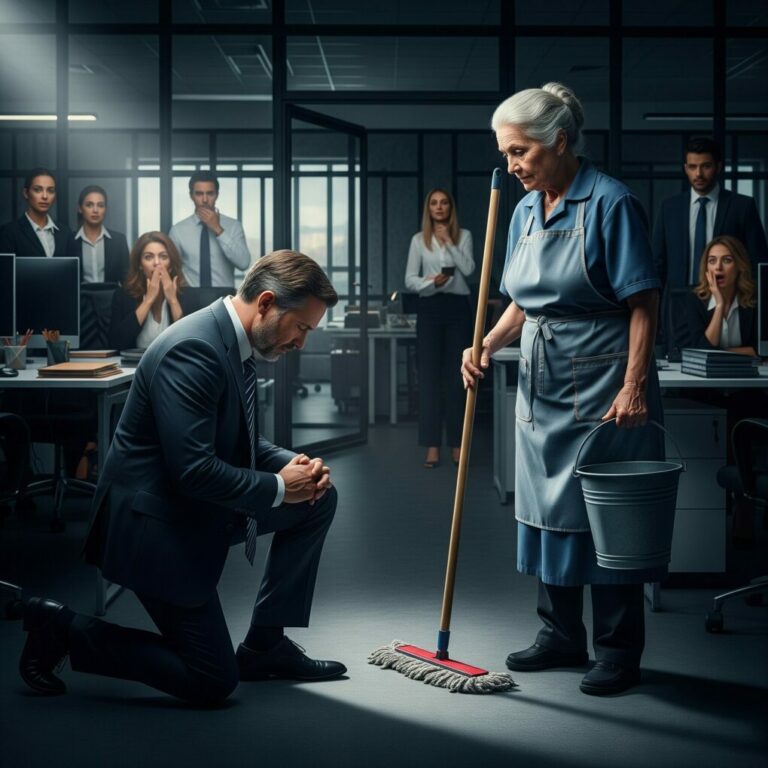 Mute for three years, she spoke when he knelt.