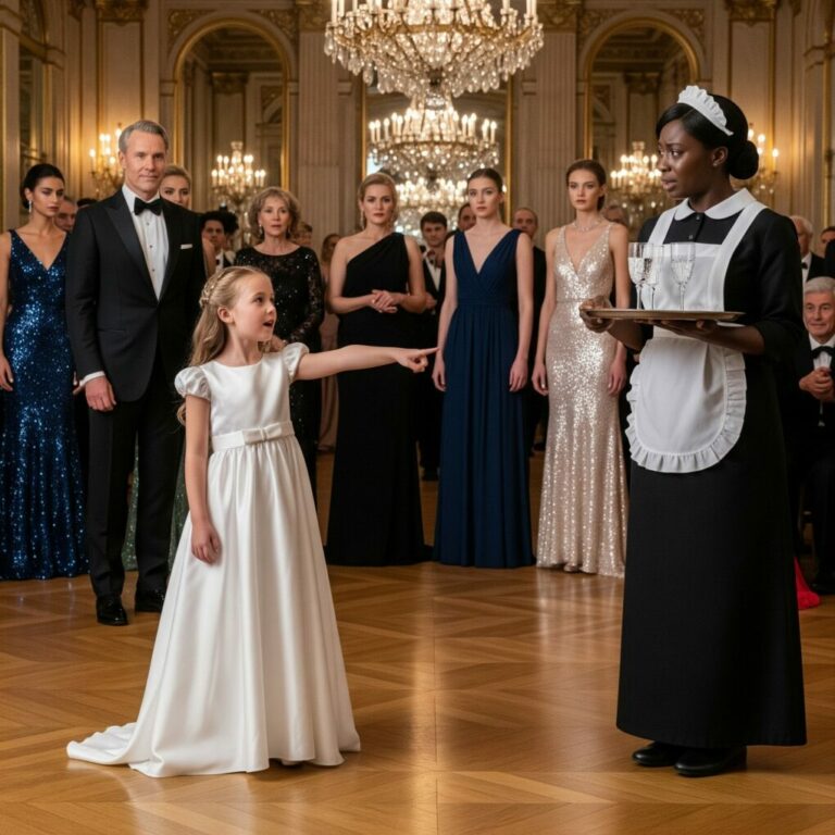 Billionaire’s Daughter Refuses All the Models—Points at the Maid and Says: “She’s My Mom!”
