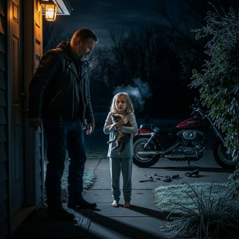 The Night a Little Girl Knocked on My Door—And Changed a Biker’s Life Forever