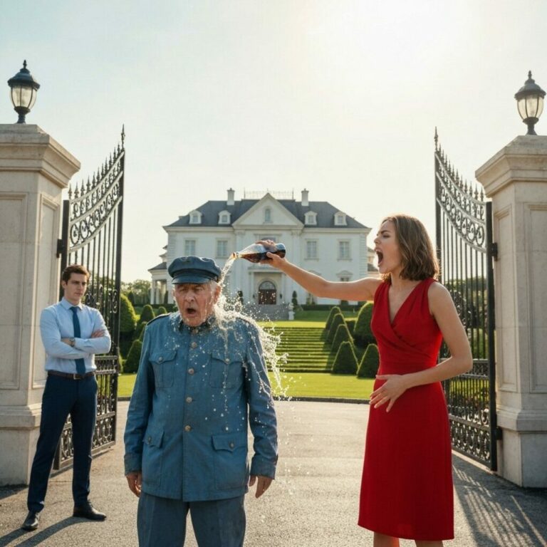 Billionaire Father Disguises as Poor Gatekeeper to Test Son’s Fiancée—Her Reaction Left Him in Tears