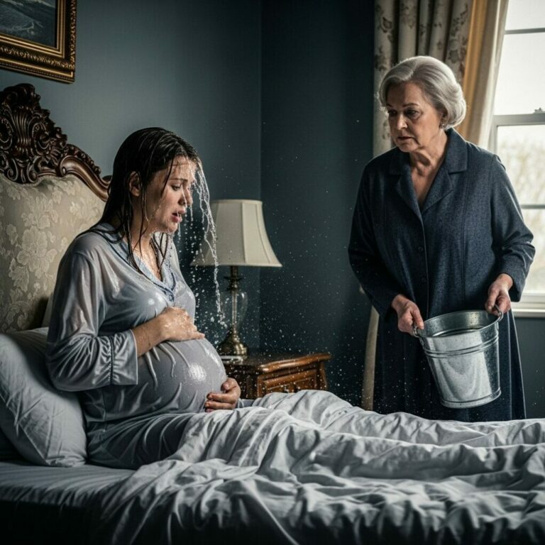 My Mother-in-Law Poured a Bucket of Cold Water on Me to Wake Me Up, but She Didn’t Expect Such a Turn of Events…