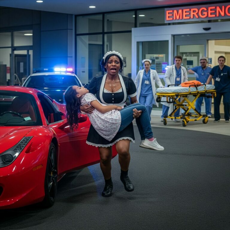 Poor Black Maid ‘Steals’ Billionaire’s Ferrari to Save His Daughter—His Reaction Shocks All…