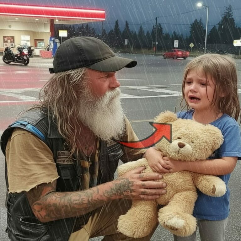 “Please take me to heaven,” a small voice whispered through the freezing rain.