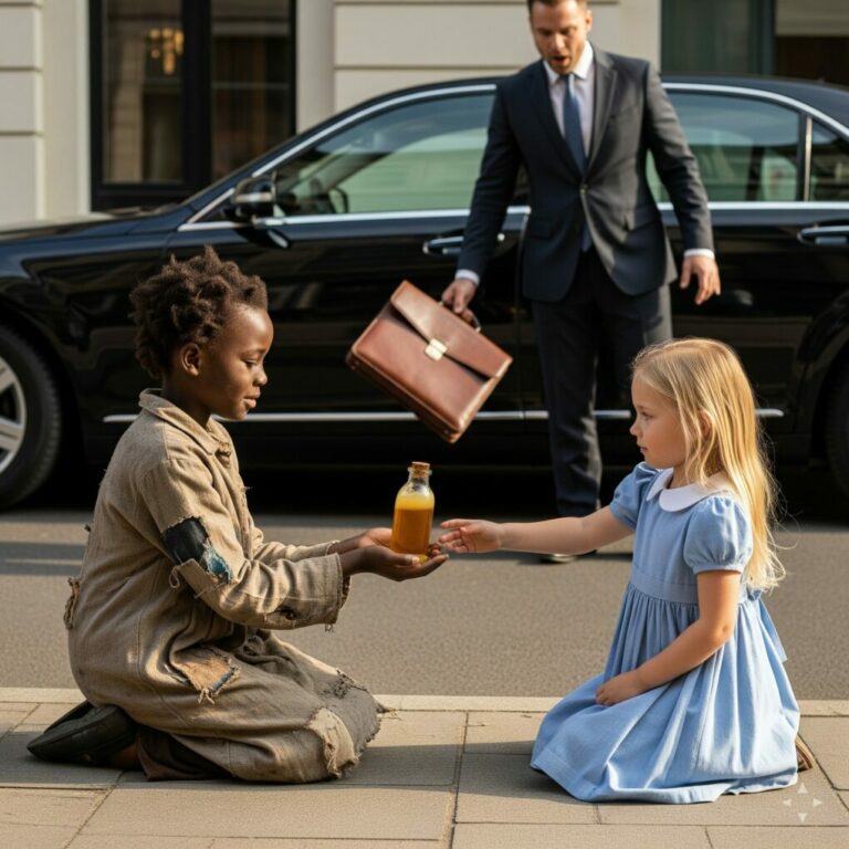 The Millionaire’s Mute Daughter Took One Sip… What Happened Next Will Leave You in Tears…