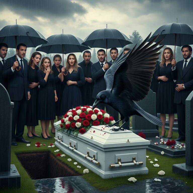 A Crow Landed on the Black Girl’s Coffin During Her Funeral — What Happened Next Shocked Everyone