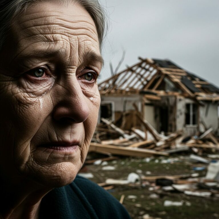 My house was destroyed by a tornado, so I went to my son’s place. He said: “We want privacy…