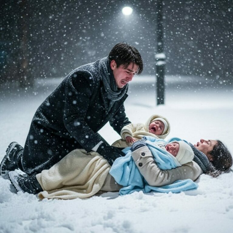 A Young Billionaire Rescues an Unconscious Girl Clutching Twin Babies in a Frozen Park. But When She Awakens in His Mansion, a Shocking Secret Changes His Life Forever….