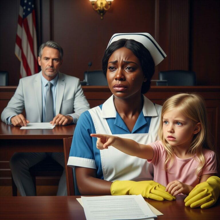 Billionaire Accuses Black Maid Of Beating His Daughter—But The Girl’s Words Stun The Court…
