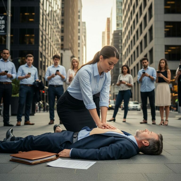 Young woman misses interview to save man’s life — hours later, she finds out who he really is.