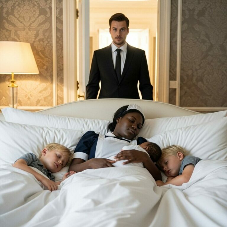 No Maid Survived a Day With the Billionaire’s Triplets… Until the Black Woman Arrived and Did What No One Could