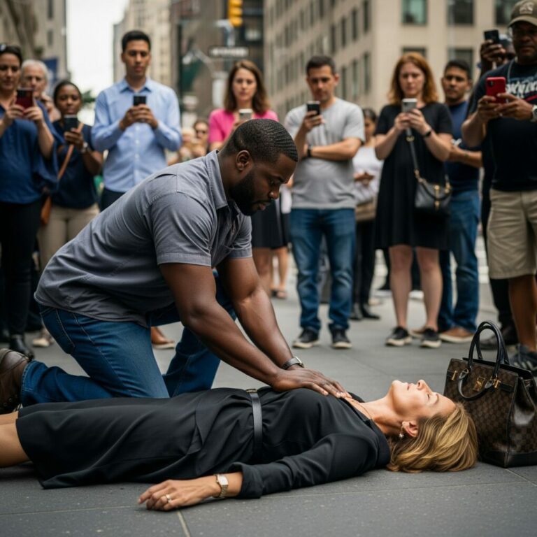 A Single Black Father Saves A Billionaire Woman From A Sudden Heart Attack – Then Disappears Without A Trace, Until She Finds Him And Does The Unexpected…