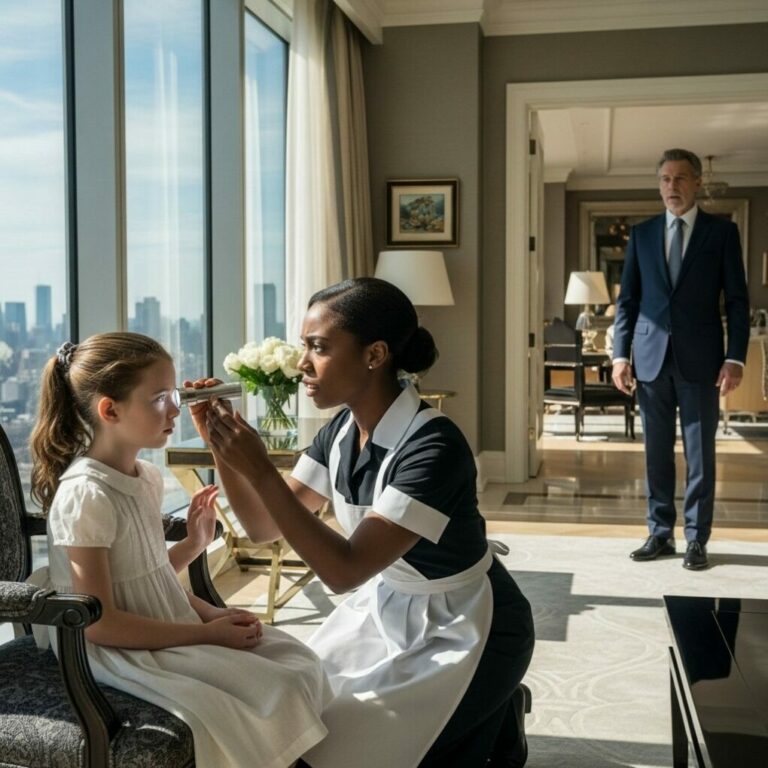 Billionaire’s Daughter Was Born Blind – Until The New Maid Discovered The Truth…