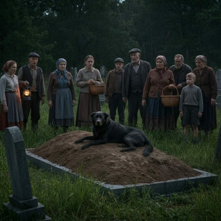 A dog hides in a stranger’s grave. When police open the grave, they are paralyzed…