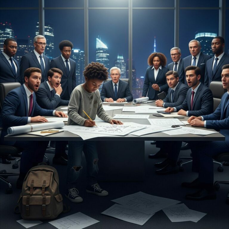 “I Can Fix It.”A Homeless boy Heard a Millionaire’s Cry for Help—Then He Taught Him What He Couldn’t…