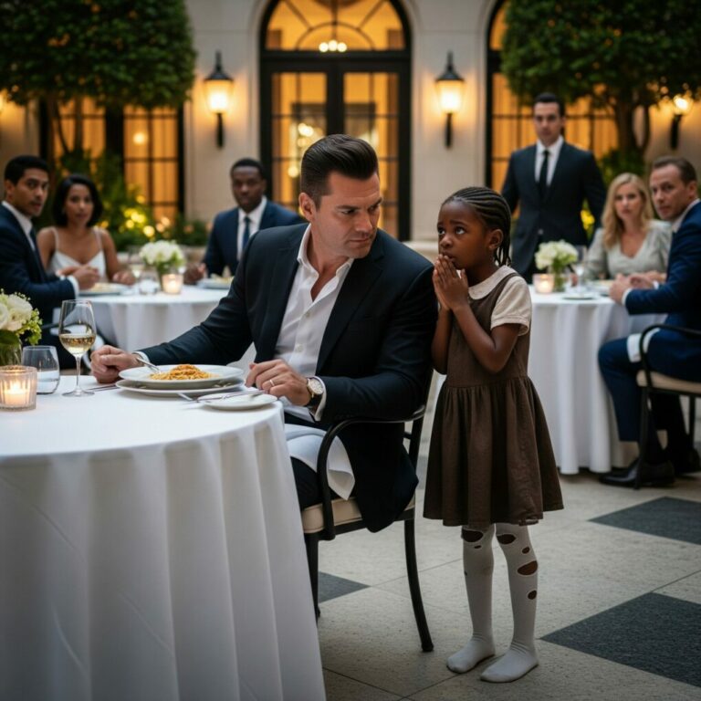 “Do you have any leftovers?” the hungry child whispered? The billionaire’s answer made everyone cry…