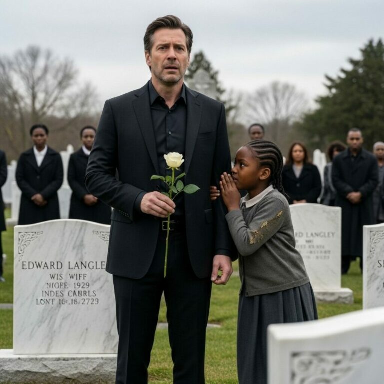 “Your Wife Is Still Alive”the Black Girl Said —The Billionaire Immediately Launches an Investigation…