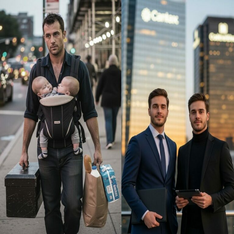 “From Abandoned to Billionaire: The Remarkable True Story of a Father’s Devotion and His Twin Sons’ Rise to the Top.”