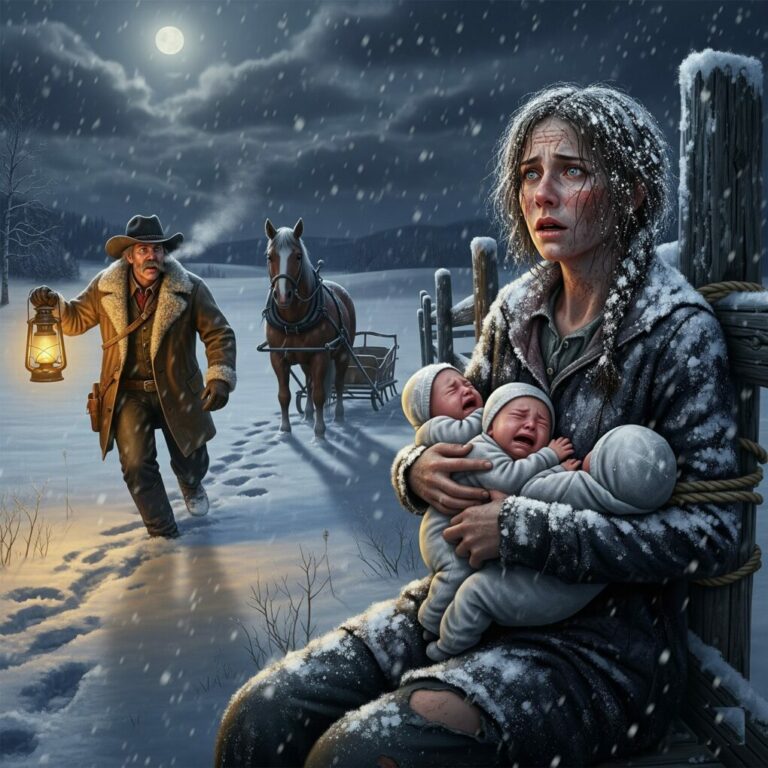 You’re Coming With Me,” Said the Lonely Rancher to the Woman Beaten for Bearing Three Daughters…