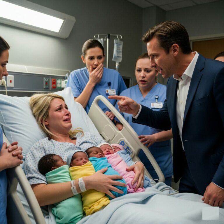 In 1995, he left her with black quintuplet – 30 years later, the truth shocked everyone…