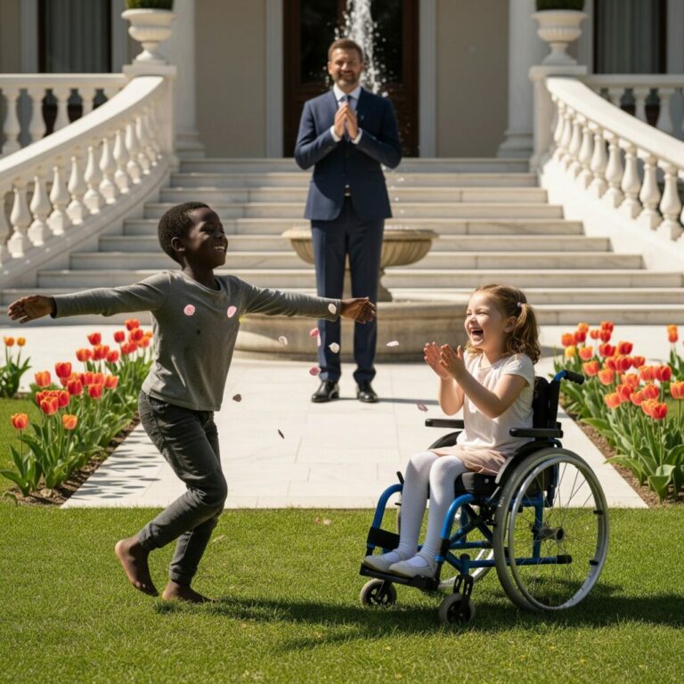 Millionaire Catches Homeless Boy Dancing with His Paralyzed Daughter — What He Did Next Shocked Everyone…