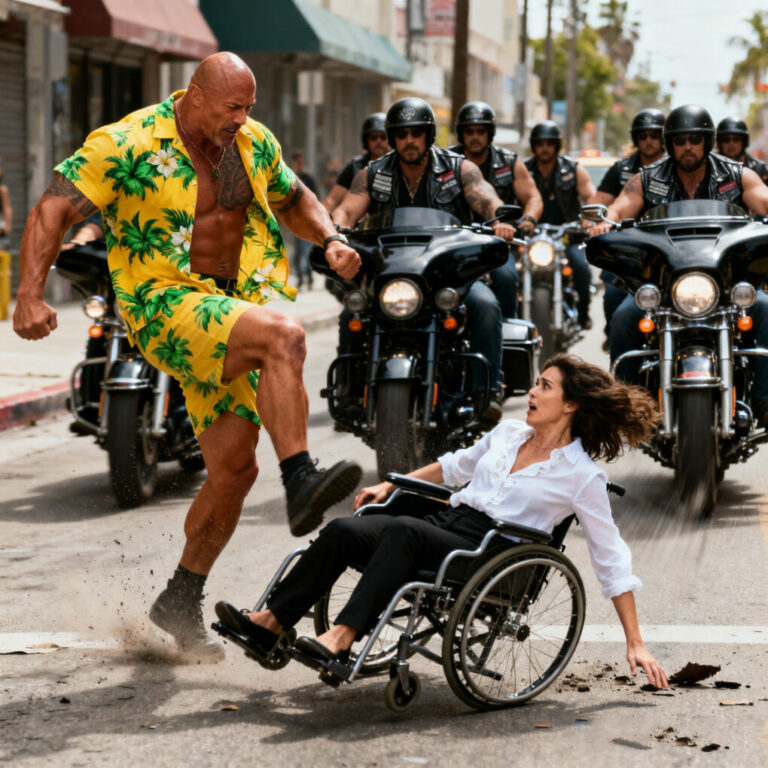 “Move, Cripple!” – Bullies Tripped a Disabled Girl at the Bus Stop, Then 99 Bikers Arrived…