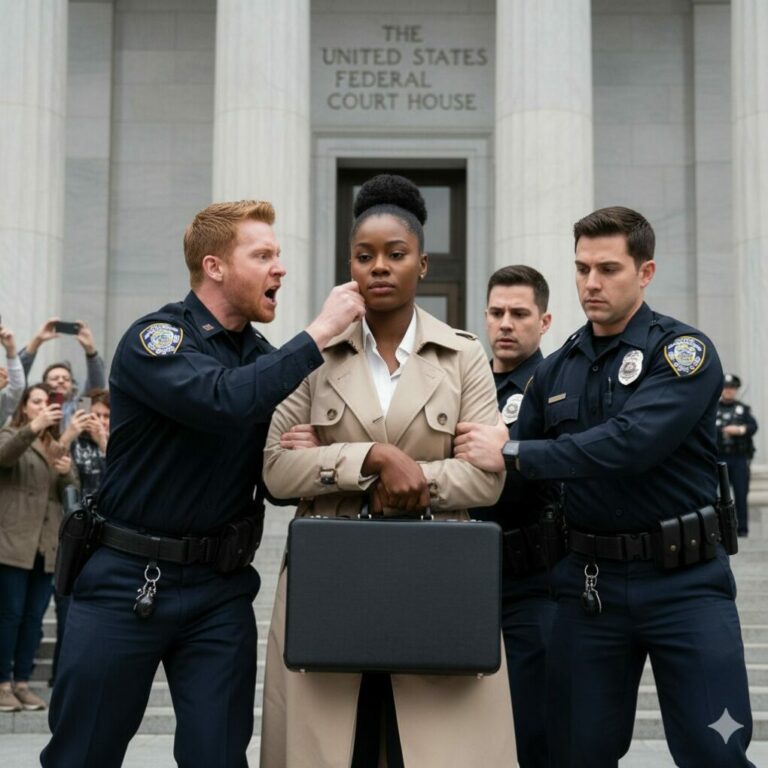 Cops Slapped a Black Woman in Court — Seconds Later, She Took the Judge’s Seat…