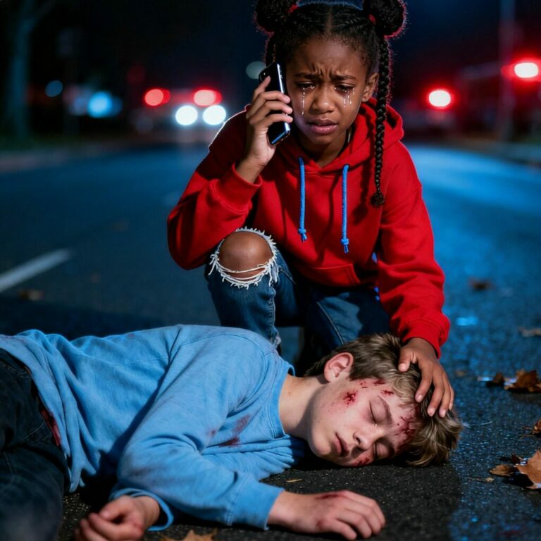 A Black Girl Calls a Billionaire and Says His Son Is Unconscious on the Street