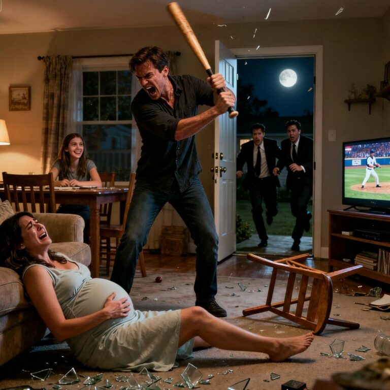 The husband beat his pregnant wife with a baseball bat just to please his mistress — but the revenge of his wife’s three CEO brothers left everyone shocked…