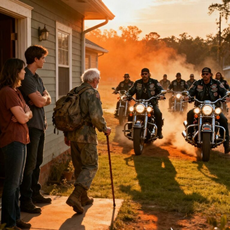 When David told his father to pack his things and leave for the nursing home, the old man didn’t argue. He simply reached for his crutch, nodded once, and said, “I’ve fought tougher battles than this.”