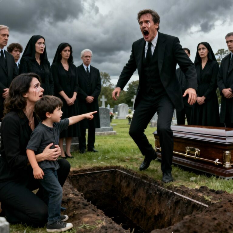 The mute child had never spoken a single word in ten years—until the moment he pointed at his uncle and accused him.