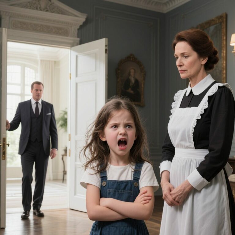 He Fired Six Maids Because of His Daughter — Until the Seventh Did Something No One Expected…