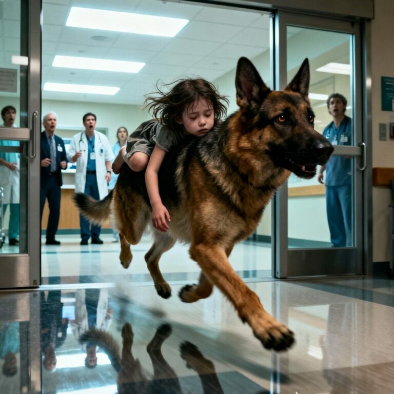 K9 Dog Bursts Into Hospital With a Girl in Danger— What Followed Left Everyone Speechless!…