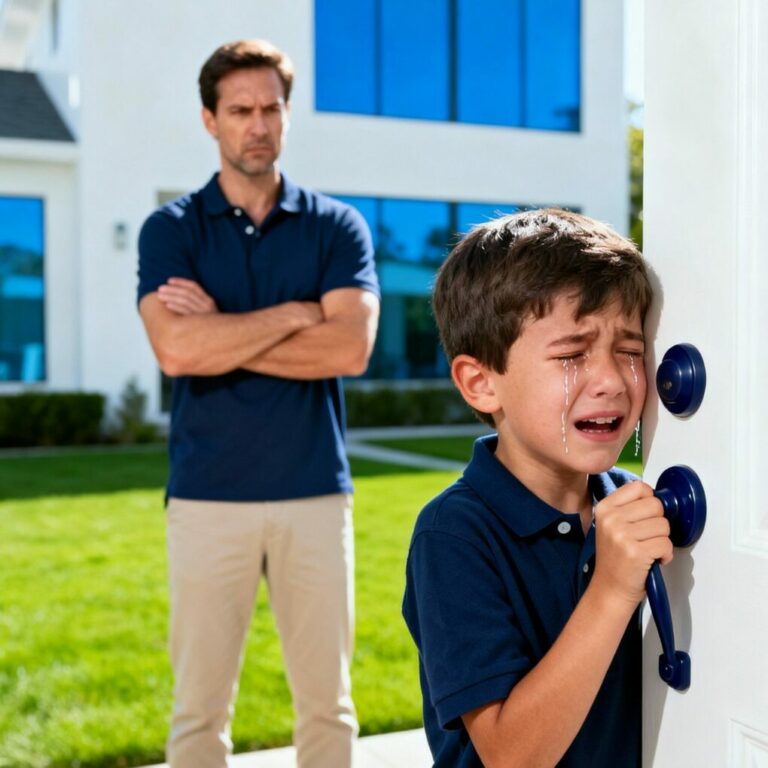 After My Wife Died, I Threw Out Her Son Because He Wasn’t My Blood — 10 Years Later, a Truth Was Revealed That Shattered Me…