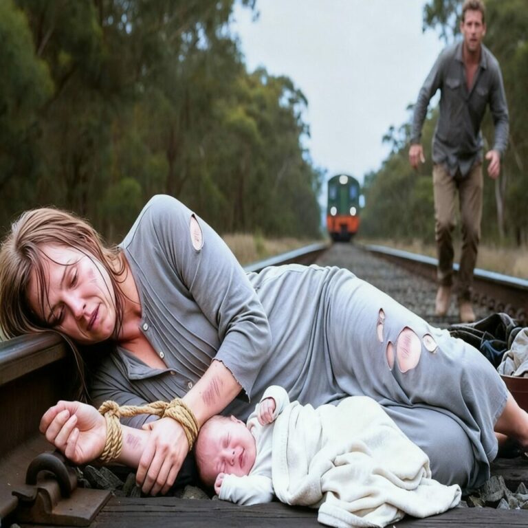 The train whistle pierced the sunset air—and when Noah sprinted toward the sound, he found a sight so horrifying that it would change his life forever.